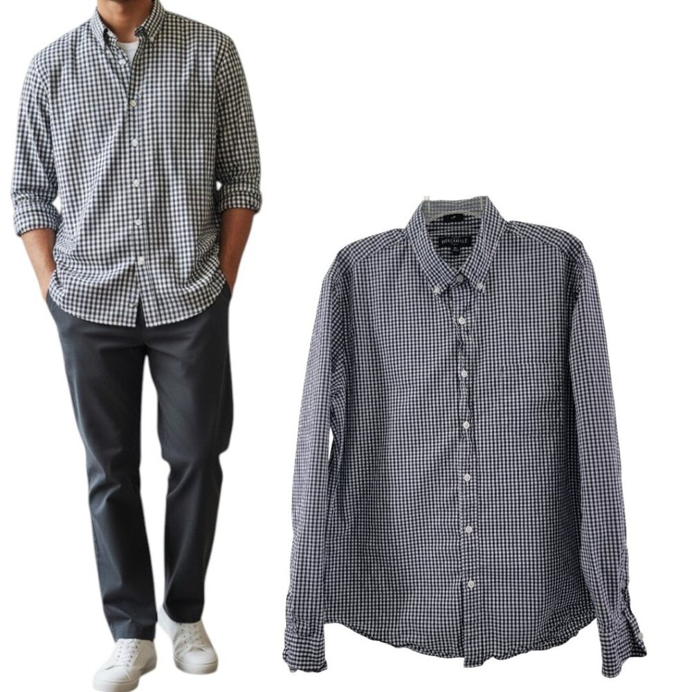 J Crew Shirt Men’s Mercantile Flex Casual Slim Fit Woven Button Down Shirt - XL